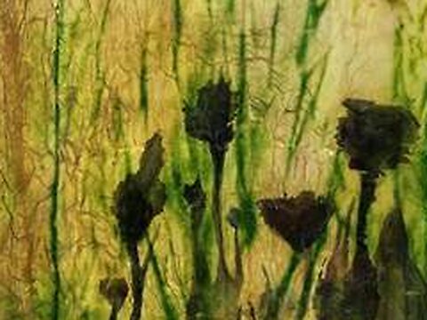 Liseron — Herbes folles, détail de la matière
