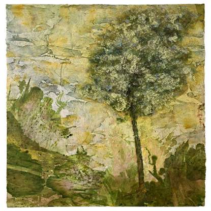 Liseron — « Coup de vent », 92x100 cm