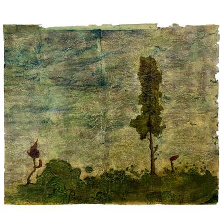 Liseron — « La grande rouge et rose », 7?,5x85 cm