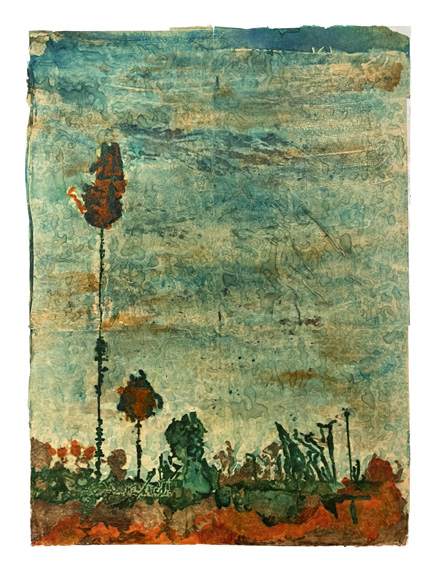 Liseron — « La tête haute », 72x99 cm