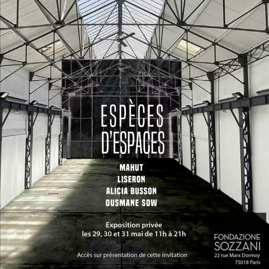 Invitation à l’exposition « Espèces d’espaces », Fondazione Sozzani, 2026