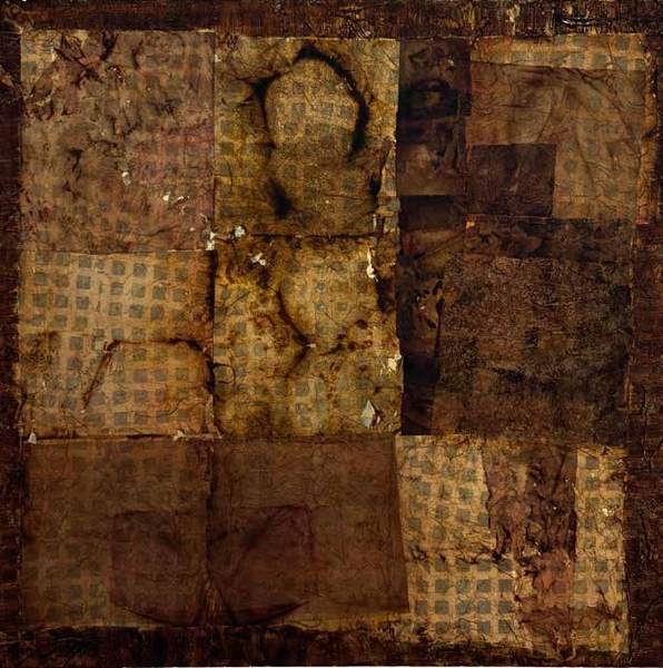 Liseron — « Cendre », 80x80 cm