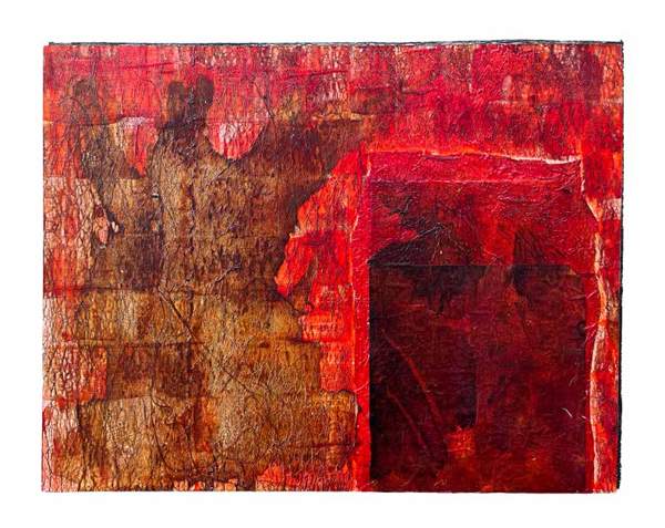 Liseron — « L’arbre qui flambe », 27,5x37,5 cm