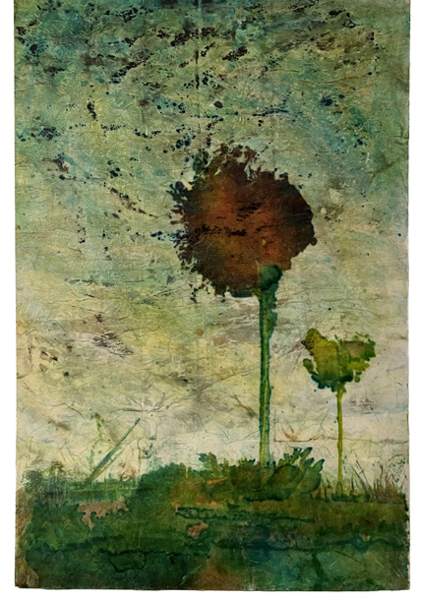 Liseron — « dans le polène », 73x48 cm