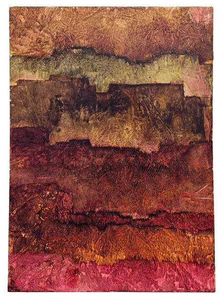 Liseron — « À-pic », 50,5x36,5 cm