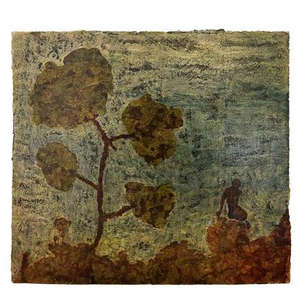 Liseron — « La penseuse », 100x92 cm